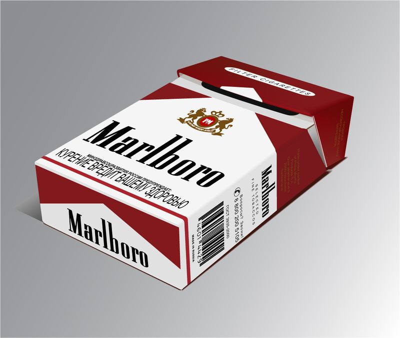 Пачка marlboro